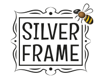 Silver Frame Honey logo